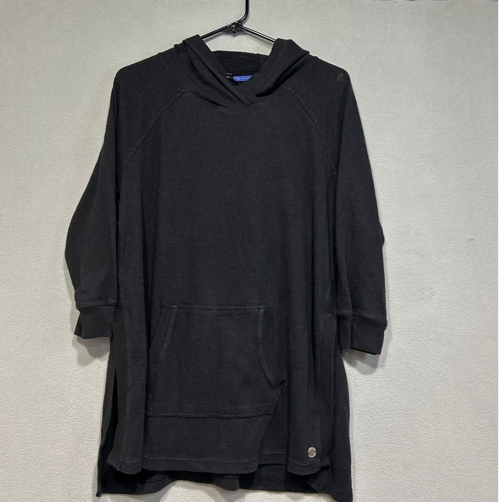 Calvin Klein‎ Performance Hoodie Womens XL Black Moisture Wicking Casual